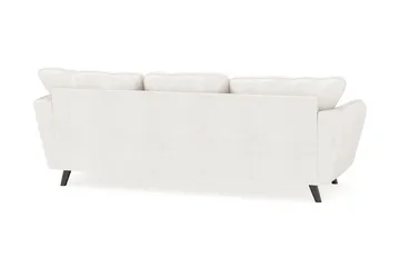 Trend Lyx 3-sits Divansoffa Höger - Vit|Bouclé - Möbler - Soffa - Divansoffa & schäslongsoffa - 4 sits soffa med divan