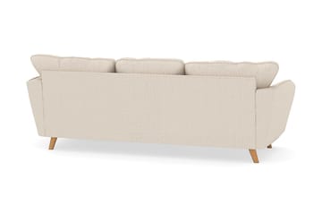 Trend Lyx 3-sits Högervänd L-formad Divansoffa i Manchester - Beige - Möbler - Soffa - Divansoffa & schäslongsoffa - 4 sits soffa med divan