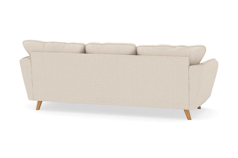 Trend Lyx 3-sits Högervänd L-formad Divansoffa i Manchester - Beige - Möbler - Soffa - Divansoffa & schäslongsoffa - 4 sits soffa med divan