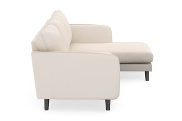 Trend Lyx 3-sits Högervänd L-formad Divansoffa i Manchester - Beige - Möbler - Soffa - Divansoffa & schäslongsoffa - 4 sits soffa med divan