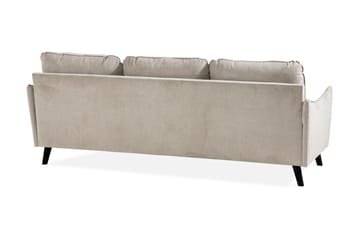 Trend Lyx 3-sits Högervänd L-formad Divansoffa i Tyg - Beige - Möbler - Soffa - Divansoffa & schäslongsoffa - 4 sits soffa med divan