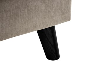 Trend Lyx 3-sits Högervänd L-formad Divansoffa i Tyg - Beige - Möbler - Soffa - Divansoffa & schäslongsoffa - 4 sits soffa med divan