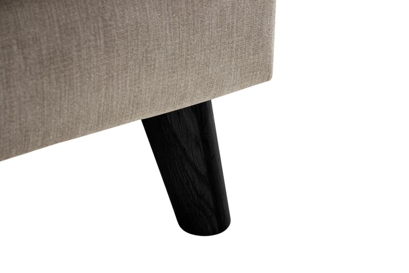 Trend Lyx 3-sits Högervänd L-formad Divansoffa i Tyg - Beige - Möbler - Soffa - Divansoffa & schäslongsoffa - 4 sits soffa med divan