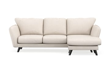Trend Lyx 3-sits Högervänd L-formad Divansoffa i Tyg - Beige - Möbler - Soffa - Divansoffa & schäslongsoffa - 4 sits soffa med divan
