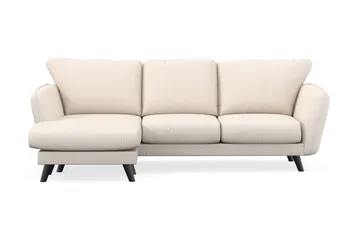 Trend Lyx 3-sits Vänstervänd L-formad Divansoffa i Manchester - Beige - Möbler - Soffa - Divansoffa & schäslongsoffa - 4 sits soffa med divan