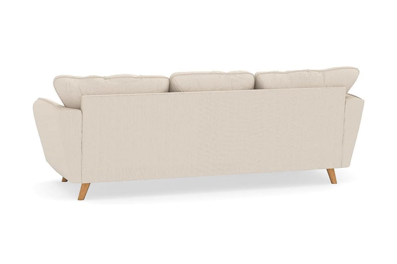 Trend Lyx 3-sits Vänstervänd L-formad Divansoffa i Manchester - Beige - Möbler - Soffa - Divansoffa & schäslongsoffa - 4 sits soffa med divan