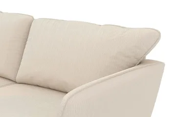 Trend Lyx 3-sits Vänstervänd L-formad Divansoffa i Manchester - Beige - Möbler - Soffa - Divansoffa & schäslongsoffa - 4 sits soffa med divan