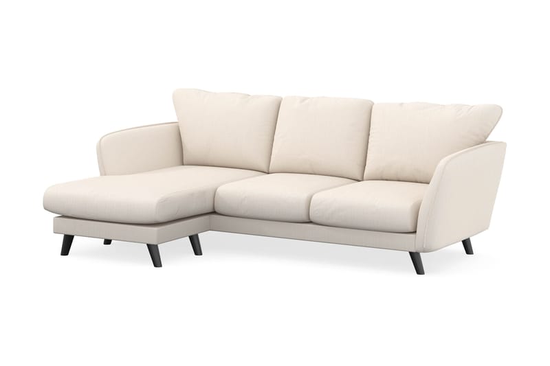 Trend Lyx 3-sits Vänstervänd L-formad Divansoffa i Manchester - Beige - Möbler - Soffa - Divansoffa & schäslongsoffa - 4 sits soffa med divan