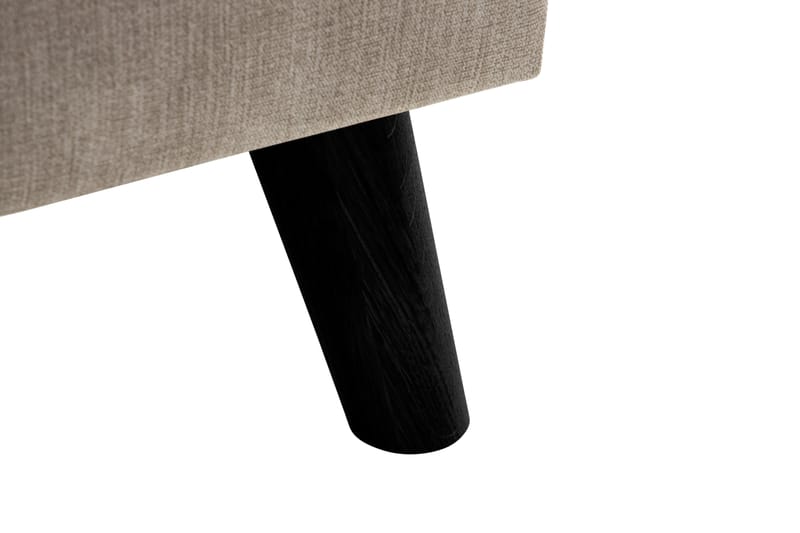 Trend Lyx 3-sits Vänstervänd L-formad Divansoffa i Tyg - Beige - Möbler - Soffa - Divansoffa & schäslongsoffa - 4 sits soffa med divan