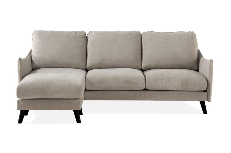 Trend Lyx 3-sits Vänstervänd L-formad Divansoffa i Tyg - Beige - Möbler - Soffa - Divansoffa & schäslongsoffa - 4 sits soffa med divan