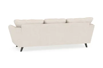 Trend Lyx 3-sits Vänstervänd L-formad Divansoffa i Tyg - Beige - Möbler - Soffa - Divansoffa & schäslongsoffa - 4 sits soffa med divan