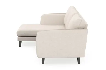 Trend Lyx 3-sits Vänstervänd L-formad Divansoffa i Tyg - Beige - Möbler - Soffa - Divansoffa & schäslongsoffa - 4 sits soffa med divan