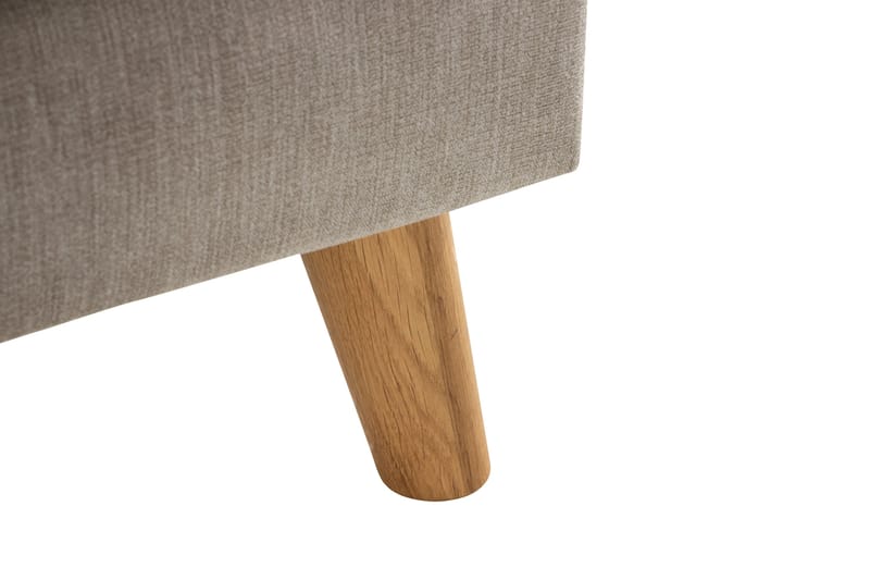 Trend Lyx 3-sits Vänstervänd L-formad Divansoffa i Tyg - Beige - Möbler - Soffa - Divansoffa & schäslongsoffa - 4 sits soffa med divan