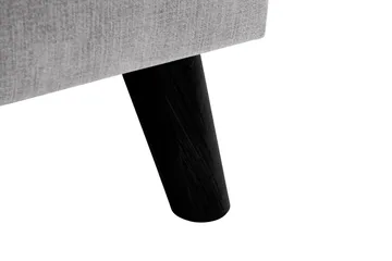 Trend Lyx 3-sits Vänstervänd L-formad Divansoffa i Tyg - Ljusgrå - Möbler - Soffa - Divansoffa & schäslongsoffa - 4 sits soffa med divan