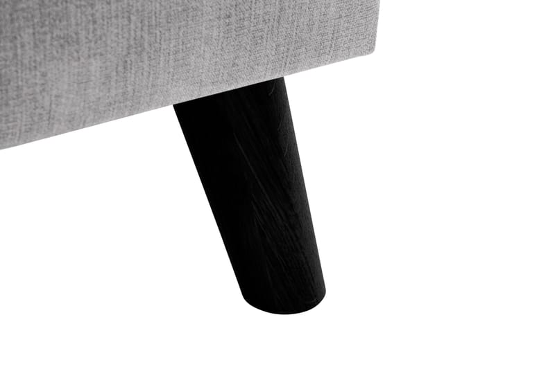 Trend Lyx 3-sits Vänstervänd L-formad Divansoffa i Tyg - Ljusgrå - Möbler - Soffa - Divansoffa & schäslongsoffa - 4 sits soffa med divan