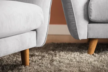 Trend Lyx 3-sits Vänstervänd L-formad Divansoffa i Tyg - Ljusgrå - Möbler - Soffa - Divansoffa & schäslongsoffa - 4 sits soffa med divan