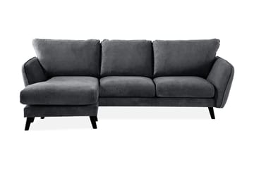 Trend Lyx 3-sits Vänstervänd L-formad Divansoffa i Tyg