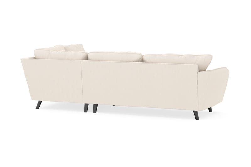 Trend Lyx 4-sits Högervänd L-formad Schäslongsoffa i Manchester - Beige - Möbler - Soffa - Divansoffa & schäslongsoffa - 4 sits soffa med divan