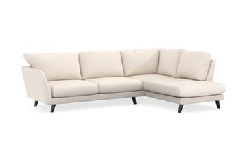Trend Lyx 4-sits Högervänd L-formad Schäslongsoffa i Manchester - Beige - Möbler - Soffa - Divansoffa & schäslongsoffa - 4 sits soffa med divan