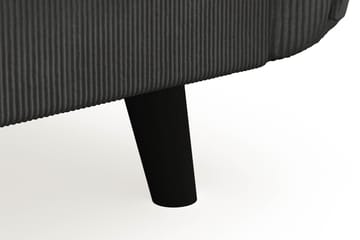 Trend Lyx 4-sits Högervänd L-formad Schäslongsoffa i Manchester - Mörkgrå - Möbler - Soffa - Divansoffa & schäslongsoffa - 4 sits soffa med divan