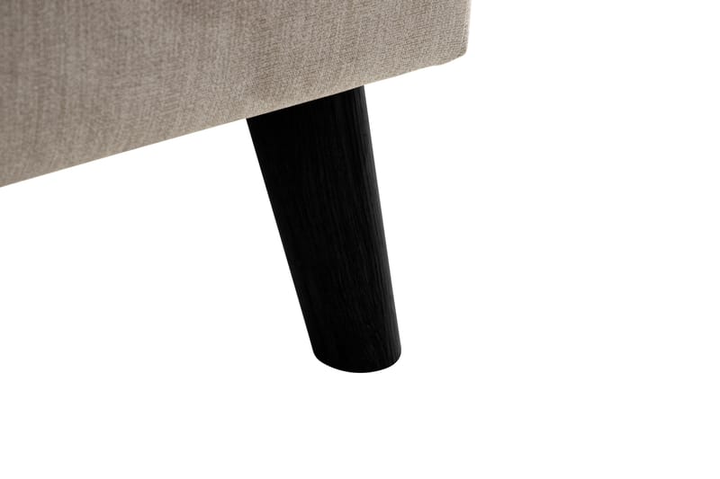 Trend Lyx 4-sits Högervänd L-formad Schäslongsoffa i Tyg - Beige - Möbler - Soffa - Divansoffa & schäslongsoffa - 4 sits soffa med divan