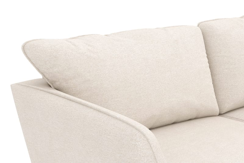 Trend Lyx 4-sits Högervänd L-formad Schäslongsoffa i Tyg - Beige - Möbler - Soffa - Divansoffa & schäslongsoffa - 4 sits soffa med divan