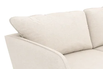 Trend Lyx 4-sits Högervänd L-formad Schäslongsoffa i Tyg - Beige - Möbler - Soffa - Divansoffa & schäslongsoffa - 4 sits soffa med divan
