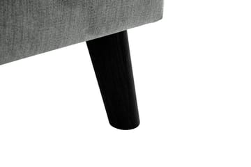 Trend Lyx 4-sits Högervänd L-formad Schäslongsoffa i Tyg - Grå - Möbler - Soffa - Divansoffa & schäslongsoffa - 4 sits soffa med divan