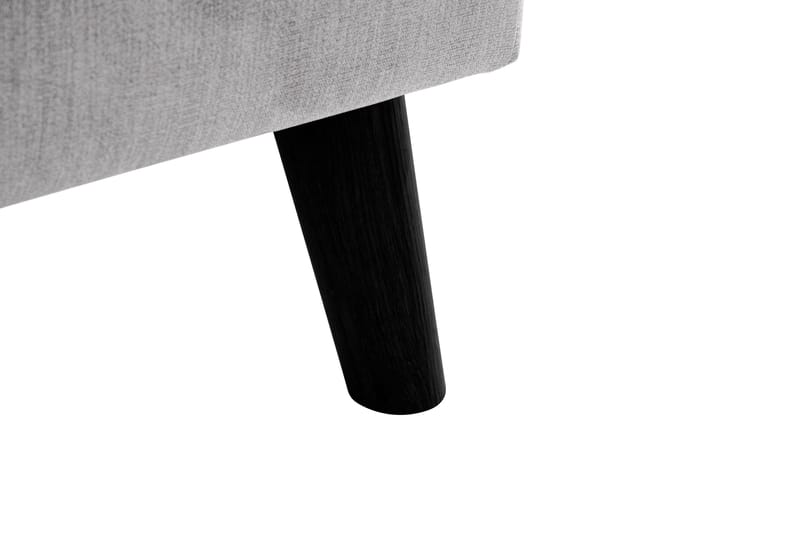 Trend Lyx 4-sits Högervänd L-formad Schäslongsoffa i Tyg - Ljusgrå - Möbler - Soffa - Divansoffa & schäslongsoffa - 4 sits soffa med divan