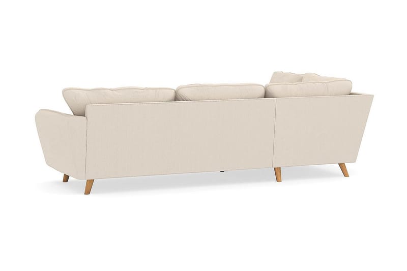 Trend Lyx 4-sits Vänstervänd L-formad Schäslongsoffa i Manchester - Beige - Möbler - Soffa - Divansoffa & schäslongsoffa - 4 sits soffa med divan