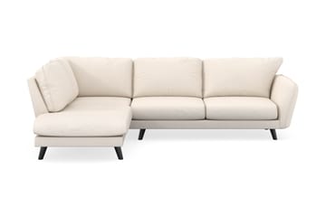 Trend Lyx 4-sits Vänstervänd L-formad Schäslongsoffa i Manchester - Beige - Möbler - Soffa - Divansoffa & schäslongsoffa - 4 sits soffa med divan