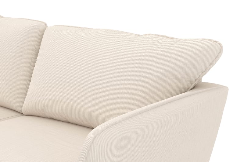 Trend Lyx 4-sits Vänstervänd L-formad Schäslongsoffa i Manchester - Beige - Möbler - Soffa - Divansoffa & schäslongsoffa - 4 sits soffa med divan