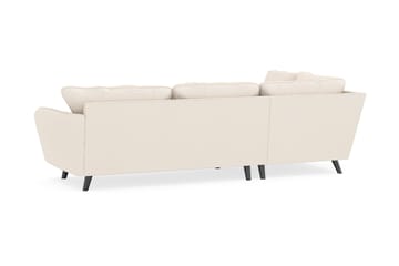 Trend Lyx 4-sits Vänstervänd L-formad Schäslongsoffa i Manchester - Beige - Möbler - Soffa - Divansoffa & schäslongsoffa - 4 sits soffa med divan