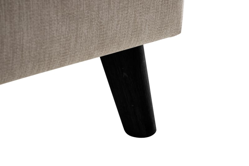 Trend Lyx 4-sits Vänstervänd L-formad Schäslongsoffa i Tyg - Beige - Möbler - Soffa - Divansoffa & schäslongsoffa - 4 sits soffa med divan
