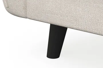 Trend Lyx 4-sits Vänstervänd L-formad Schäslongsoffa i Tyg - Beige - Möbler - Soffa - Divansoffa & schäslongsoffa - 4 sits soffa med divan