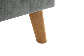Trend Lyx 4-sits Vänstervänd L-formad Schäslongsoffa i Tyg - Grå - Möbler - Soffa - Divansoffa & schäslongsoffa - 4 sits soffa med divan
