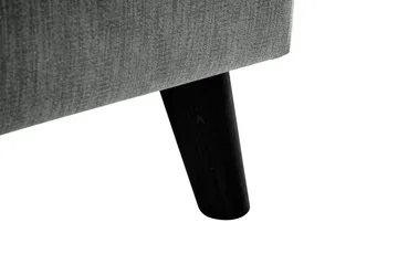 Trend Lyx 4-sits Vänstervänd L-formad Schäslongsoffa i Tyg - Grå - Möbler - Soffa - Divansoffa & schäslongsoffa - 4 sits soffa med divan