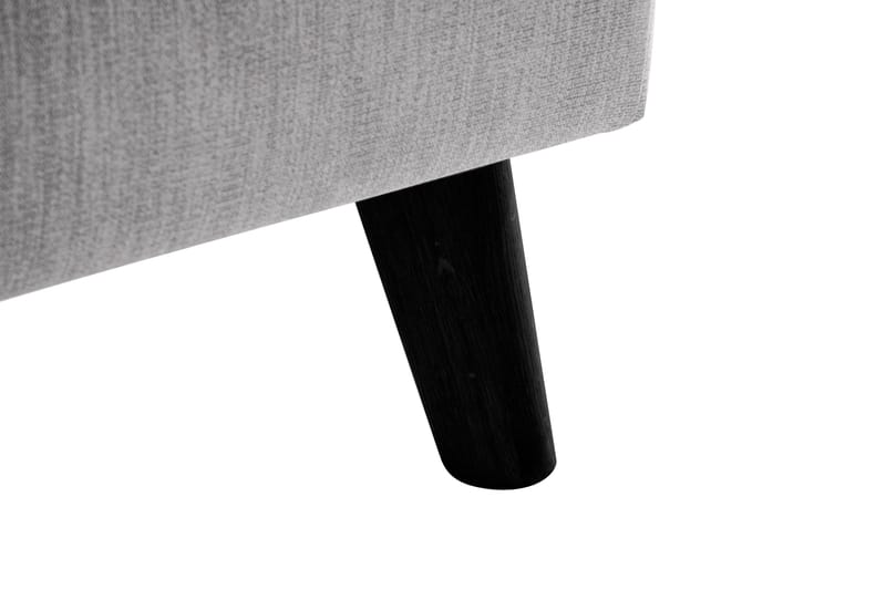 Trend Lyx 4-sits Vänstervänd L-formad Schäslongsoffa i Tyg - Ljusgrå - Möbler - Soffa - Divansoffa & schäslongsoffa - 4 sits soffa med divan