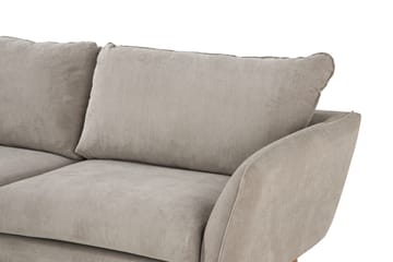 Trend Lyx L-soffa 4 sits Schäslongsoffa Vänster - Beige/Ek - Möbler - Soffa - Divansoffa & schäslongsoffa - 4 sits soffa med divan