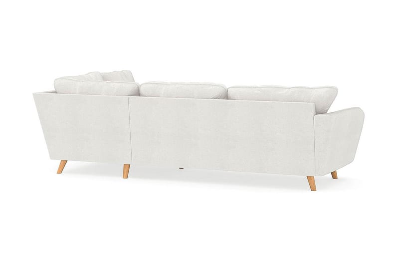 Trend Lyx Schäslongsoffa Höger - Vit|Bouclé - Möbler - Soffa - Divansoffa & schäslongsoffa - 4 sits soffa med divan