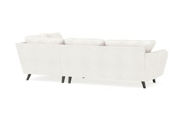 Trend Lyx Schäslongsoffa Höger - Vit|Bouclé - Möbler - Soffa - Divansoffa & schäslongsoffa - 4 sits soffa med divan