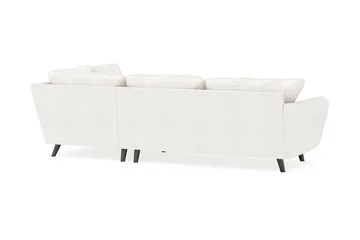 Trend Lyx Schäslongsoffa Höger - Vit|Bouclé - Möbler - Soffa - Divansoffa & schäslongsoffa - 4 sits soffa med divan