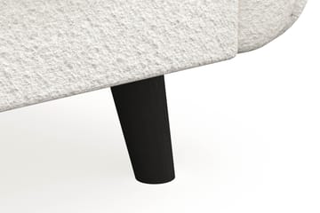 Trend Lyx Schäslongsoffa Höger - Vit|Bouclé - Möbler - Soffa - Divansoffa & schäslongsoffa - 4 sits soffa med divan