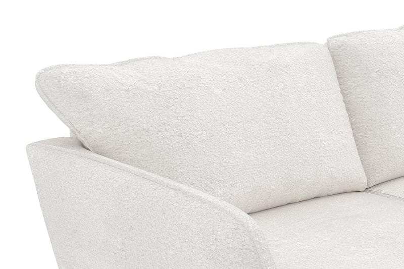 Trend Lyx Schäslongsoffa Höger - Vit|Bouclé - Möbler - Soffa - Divansoffa & schäslongsoffa - 4 sits soffa med divan