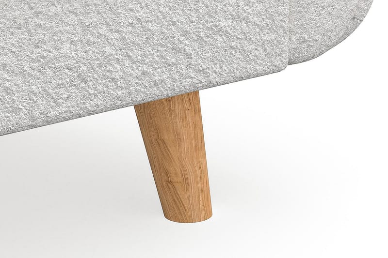 Trend Lyx Schäslongsoffa Höger - Vit|Bouclé - Möbler - Soffa - Divansoffa & schäslongsoffa - 4 sits soffa med divan