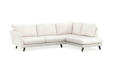 Trend Lyx Schäslongsoffa Höger - Vit|Bouclé - Möbler - Soffa - Divansoffa & schäslongsoffa - 4 sits soffa med divan