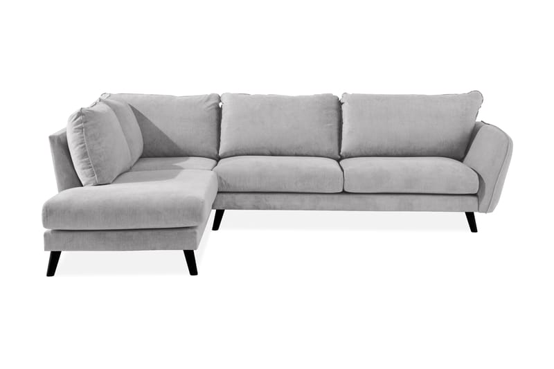Trend Lyx Schäslongsoffa Vänster - Ljusgrå - Möbler - Soffa - Divansoffa & schäslongsoffa - 4 sits soffa med divan
