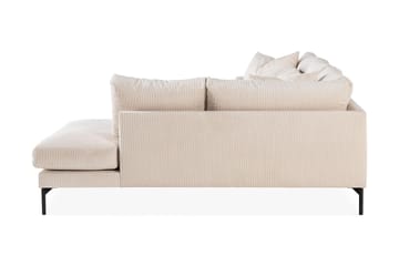 4-sits Soffa med Schäslong Menard Höger - Beige - Möbler - Soffa - Divansoffa & schäslongsoffa - 4 sits soffa med divan