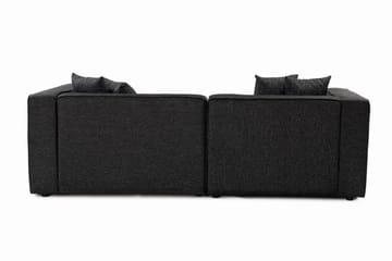 Abbas 4-sits Soffa med Divan - Antracit - Möbler - Soffa - Divansoffa & schäslongsoffa - 4 sits soffa med divan