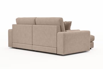 Adelsö by Gynning 3-sits Vändbar L-formad Djup Divansoffa i Tyg - Beige - Möbler - Soffa - Divansoffa & schäslongsoffa - 3 sits soffa med divan